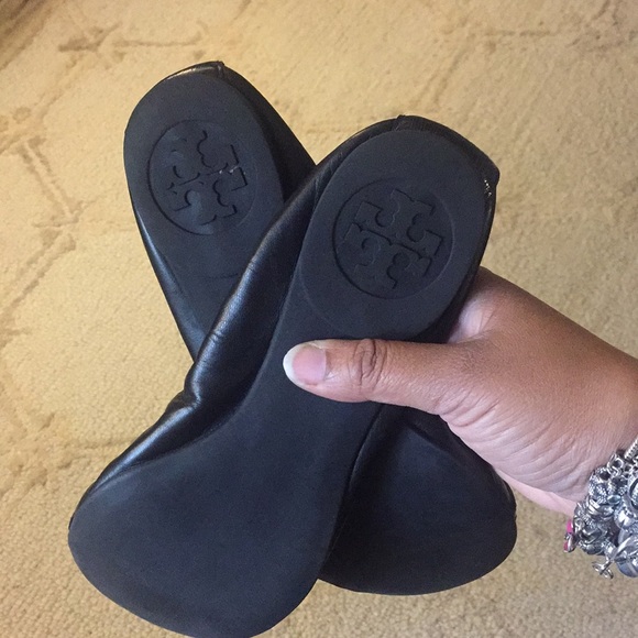 TORY BURCH Black Ballet Flats - Picture 3 of 4